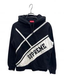 SUPREME（シュプリーム）の古着「プルオーバーパーカー」｜ホワイト×ブラック