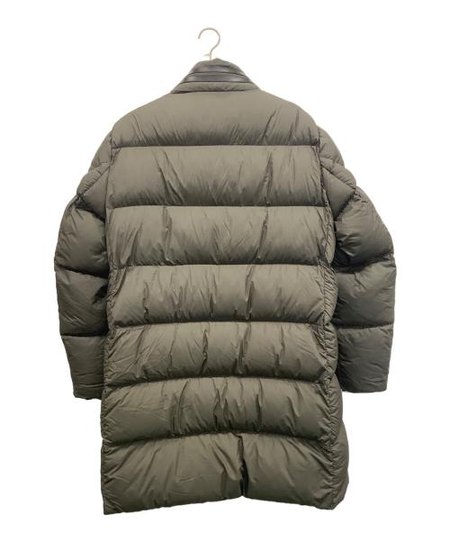 MONCLER（モンクレール）MONCLER (モンクレール) ロングダウンジャケット カーキ サイズ:SIZE 5の古着・服飾アイテム