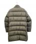 MONCLER (モンクレール) ロングダウンジャケット カーキ サイズ:SIZE 5：50000円