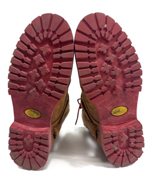 AVIREX（アヴィレックス）AVIREX (アヴィレックス) レザーバイカーブーツ キャメル サイズ:25.5cmの古着・服飾アイテム