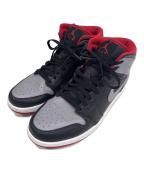 NIKEナイキ）の古着「ハイカットスニーカー」｜グレー×ブラック