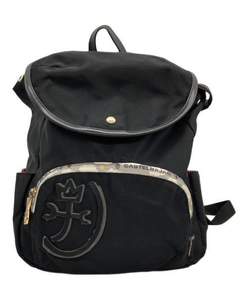 CASTELBAJAC（カステルバジャック）CASTELBAJAC (カステルバジャック) リュック ブラックの古着・服飾アイテム