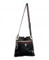 CASTELBAJAC (カステルバジャック) 2WAYバッグ ブラック×レッド×パープル×ホワイト：8000円