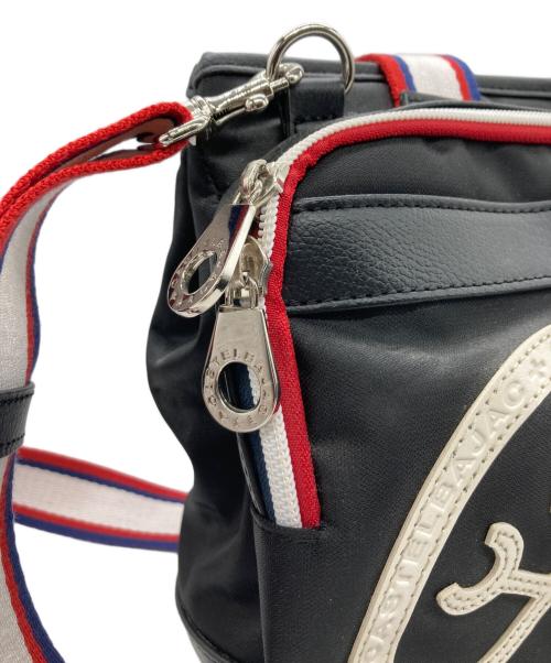 CASTELBAJAC（カステルバジャック）CASTELBAJAC (カステルバジャック) 2WAYバッグ ブラック×レッド×ブルー×ホワイトの古着・服飾アイテム