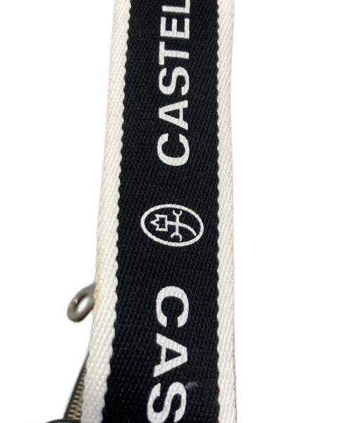 CASTELBAJAC（カステルバジャック）CASTELBAJAC (カステルバジャック) ショルダーバッグ ブラック×ホワイトの古着・服飾アイテム