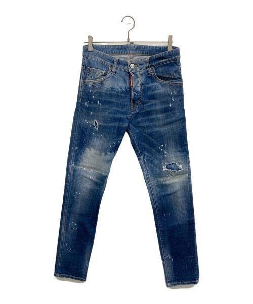 DSQUARED2（ディースクエアード）DSQUARED2 (ディースクエアード) デニムパンツ インディゴ サイズ:44の古着・服飾アイテム