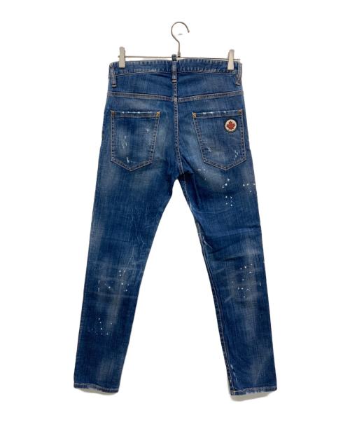 DSQUARED2（ディースクエアード）DSQUARED2 (ディースクエアード) デニムパンツ インディゴ サイズ:44の古着・服飾アイテム