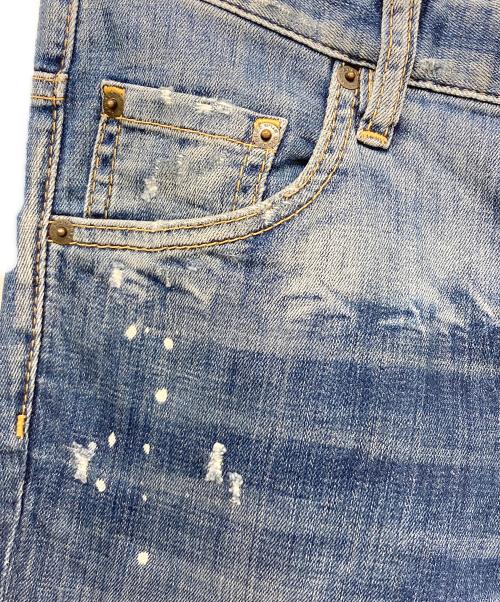 DSQUARED2（ディースクエアード）DSQUARED2 (ディースクエアード) デニムパンツ インディゴ サイズ:44の古着・服飾アイテム