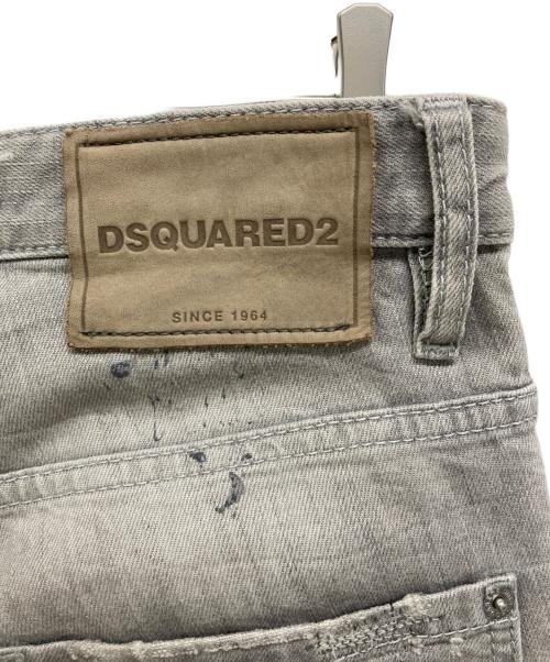 DSQUARED2（ディースクエアード）DSQUARED2 (ディースクエアード) デニムパンツ ライトグレー サイズ:44の古着・服飾アイテム