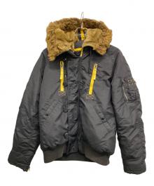 ALPHA INDUSTRIES（アルファインダストリーズ）の古着「フライトジャケット」｜ブラック