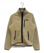 Patagoniaパタゴニア）の古着「フリースジャケット」｜ベージュ×ネイビー