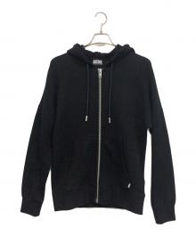 DIESEL（ディーゼル）の古着「ジップパーカー」｜ブラック