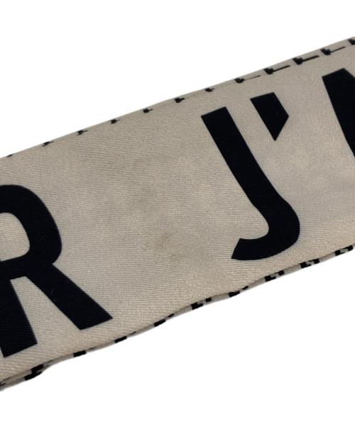 Christian Dior（クリスチャン ディオール）Christian Dior (クリスチャン ディオール) スカーフ ブラック×ベージュの古着・服飾アイテム