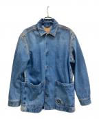 DIESELディーゼル）の古着「カバーオール」｜インディゴ
