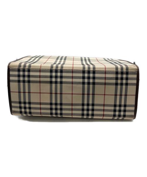 BURBERRY（バーバリー）BURBERRY (バーバリー) 2WAYバッグ ベージュ×ブラウンの古着・服飾アイテム