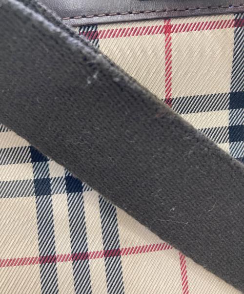 BURBERRY（バーバリー）BURBERRY (バーバリー) 2WAYバッグ ベージュ×ブラウンの古着・服飾アイテム