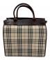BURBERRY (バーバリー) 2WAYバッグ ベージュ×ブラウン：23000円