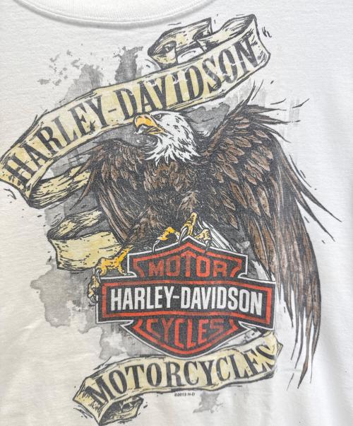 HARLEY-DAVIDSON（ハーレーダビッドソン）HARLEY-DAVIDSON (ハーレーダビッドソン) 半袖カットソー ベージュ サイズ:SIZE XLの古着・服飾アイテム