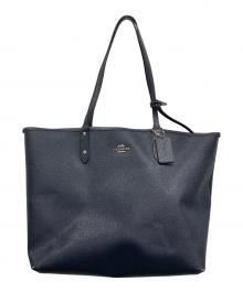 COACH（コーチ）の古着「リバーシブルトートバッグ」｜ネイビー