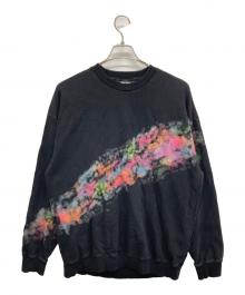 DIESEL（ディーゼル）の古着「スウェット」｜ブラック