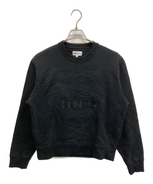 KENZO（ケンゾー）KENZO (ケンゾー) クルーネックスウェット ブラック サイズ:SIZE Mの古着・服飾アイテム