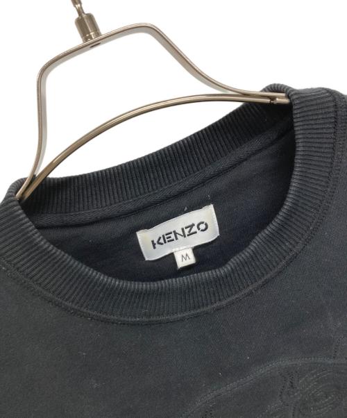 KENZO（ケンゾー）KENZO (ケンゾー) クルーネックスウェット ブラック サイズ:SIZE Mの古着・服飾アイテム
