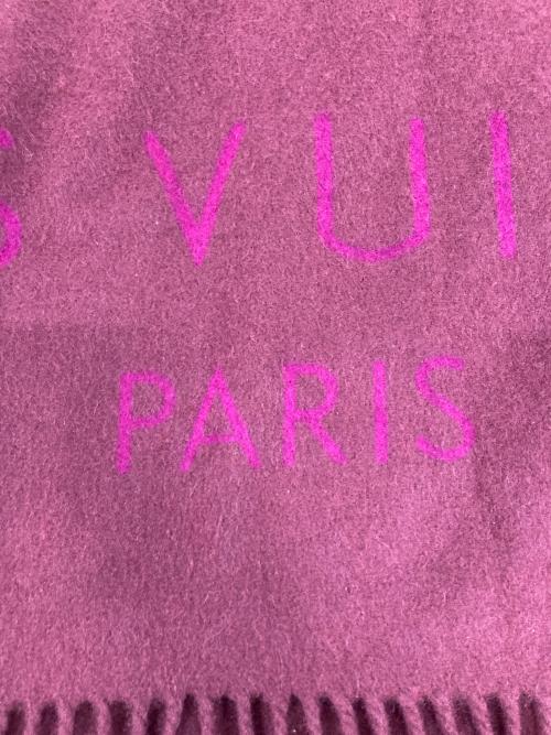 LOUIS VUITTON（ルイ ヴィトン）LOUIS VUITTON (ルイ ヴィトン) カシミヤマフラー ボルドーの古着・服飾アイテム