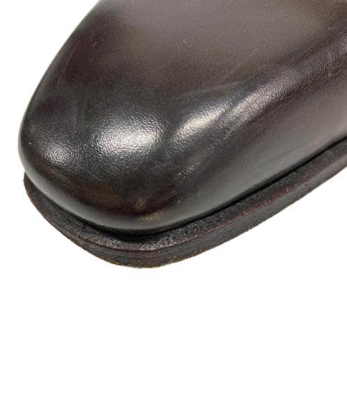 ERMENEGILDO ZEGNA（エルメネジルド・ゼニア）ERMENEGILDO ZEGNA (エルメネジルド・ゼニア) ビジネスシューズ ブラウン サイズ:6の古着・服飾アイテム