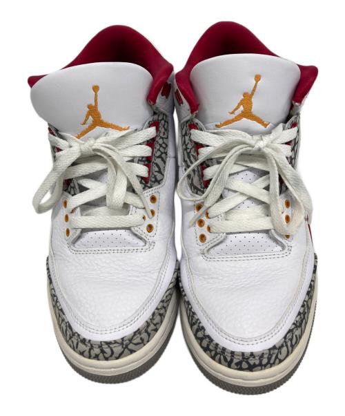 NIKE（ナイキ）NIKE (ナイキ) スニーカー ホワイト×グレー サイズ:25.5cmの古着・服飾アイテム