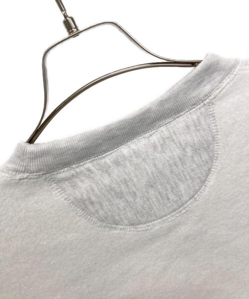 Champion REVERSE WEAVE（チャンピオン リバース ウィーブ）Champion REVERSE WEAVE (チャンピオン リバース ウィーブ) クルーネックスウェット ホワイト×ライトグレー サイズ:S 未使用品の古着・服飾アイテム