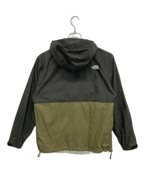 THE NORTH FACE（ザ ノース フェイス）THE NORTH FACE (ザ ノース フェイス) COMPACT JACKET モスグリーン×カーキ サイズ:SIZE Sの古着・服飾アイテム