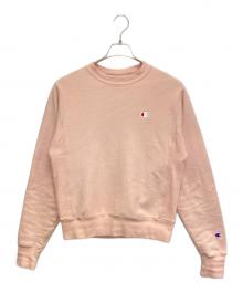 Champion REVERSE WEAVE（チャンピオン リバース ウィーブ）の古着「クルーネックスウェット」｜ラベンダー