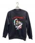 Ed Hardy（エド ハーディー）の古着「裏起毛スウェット」｜ブラック