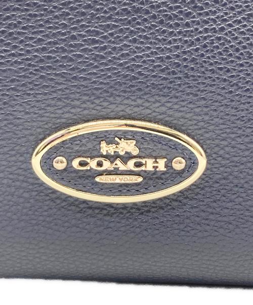 COACH（コーチ）COACH (コーチ) 2WAYバッグ ネイビーの古着・服飾アイテム
