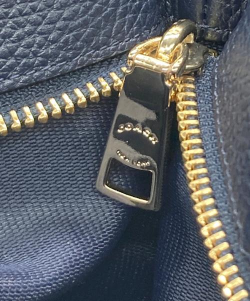 COACH（コーチ）COACH (コーチ) 2WAYバッグ ネイビーの古着・服飾アイテム