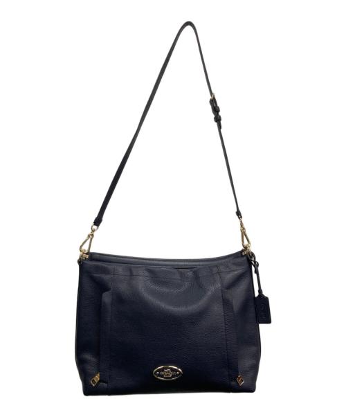 COACH（コーチ）COACH (コーチ) 2WAYバッグ ネイビーの古着・服飾アイテム