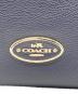 中古・古着 COACH (コーチ) 2WAYバッグ ネイビー：9000円