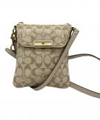 COACHコーチ）の古着「ショルダーバッグ」｜ベージュ