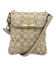 COACH（コーチ）の古着「ショルダーバッグ」｜ベージュ