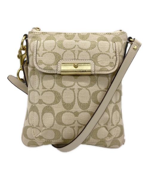 COACH（コーチ）COACH (コーチ) ショルダーバッグ ベージュの古着・服飾アイテム