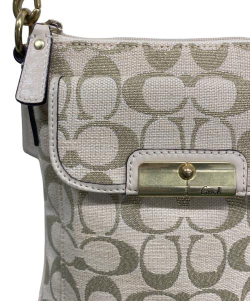 COACH（コーチ）COACH (コーチ) ショルダーバッグ ベージュの古着・服飾アイテム