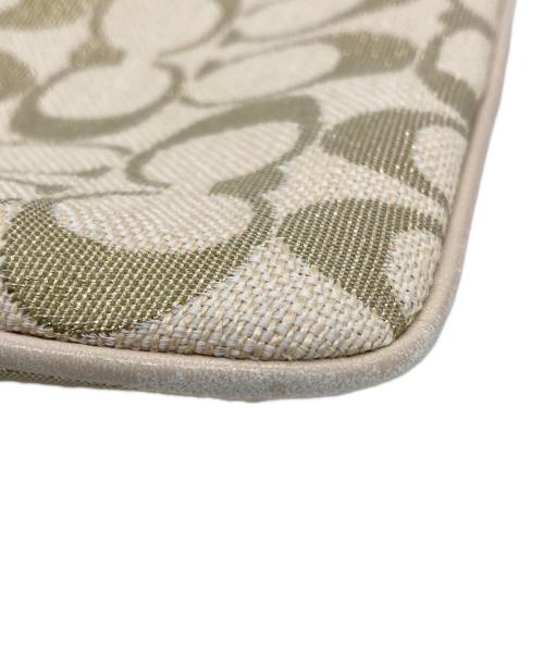 COACH（コーチ）COACH (コーチ) ショルダーバッグ ベージュの古着・服飾アイテム