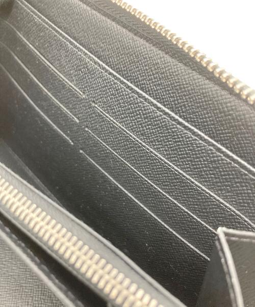 LOUIS VUITTON（ルイ ヴィトン）LOUIS VUITTON (ルイ ヴィトン) ラウンドファスナー財布 ブラックの古着・服飾アイテム