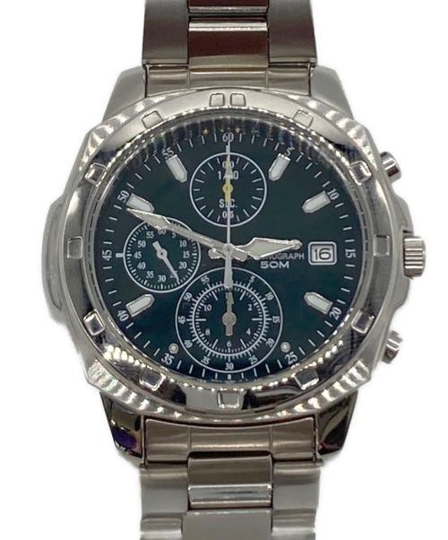 SEIKO（セイコー）SEIKO (セイコー) クロノグラフ ネイビーの古着・服飾アイテム