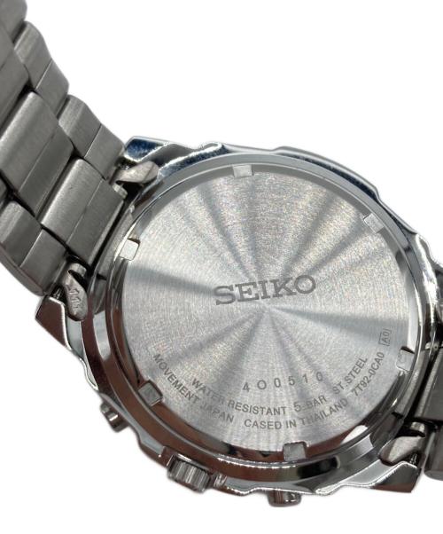 SEIKO（セイコー）SEIKO (セイコー) クロノグラフ ネイビーの古着・服飾アイテム