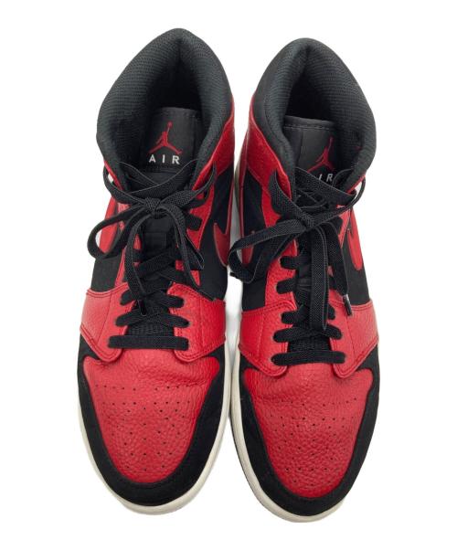 NIKE（ナイキ）NIKE (ナイキ) スニーカー レッド×ブラック サイズ:27.5cmの古着・服飾アイテム