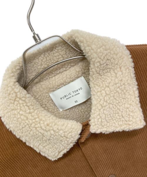 PUBLIC TOKYO（パブリックトウキョウ）PUBLIC TOKYO (パブリックトウキョウ) ランチジャケット ブラウン サイズ:2の古着・服飾アイテム