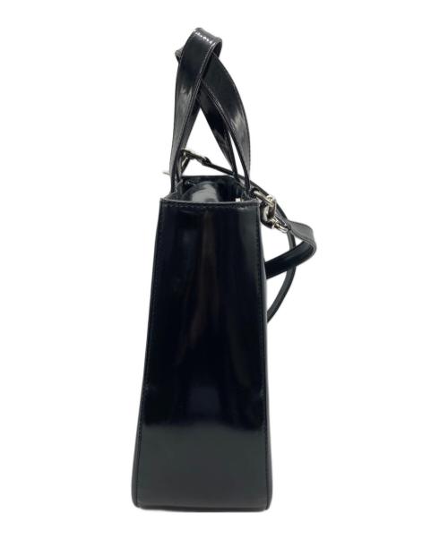 GUCCI（グッチ）GUCCI (グッチ) 2WAYショルダーバッグ ブラックの古着・服飾アイテム