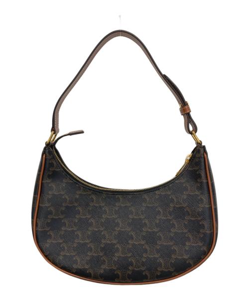 CELINE（セリーヌ）CELINE (セリーヌ) AVA ショルダーバッグ ブラウンの古着・服飾アイテム