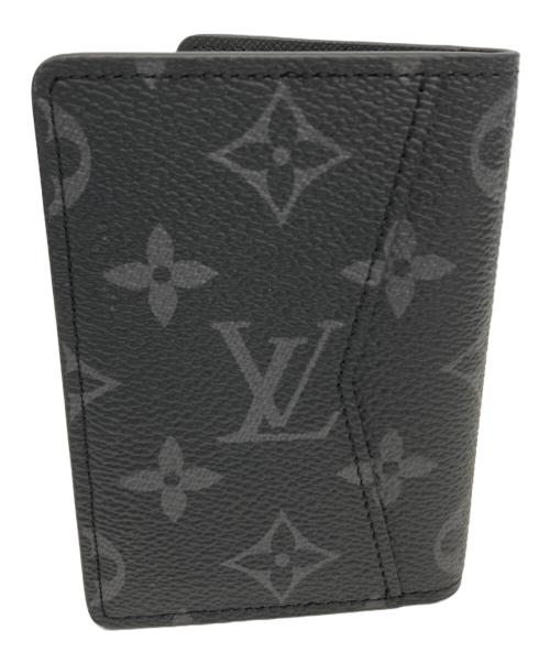 LOUIS VUITTON（ルイ ヴィトン）LOUIS VUITTON (ルイ ヴィトン) カードケース ブラックの古着・服飾アイテム